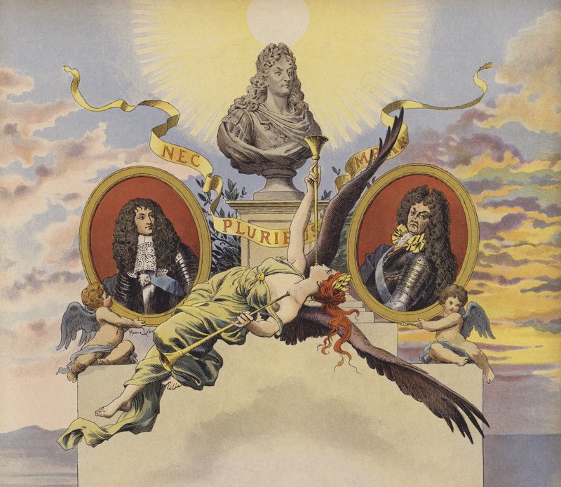 De tre tidene til Ludvig XIV av Maurice Leloir