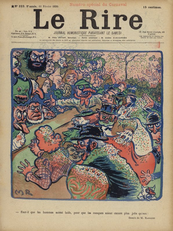 Illustrasjon for Le Rire av Maurice Radiguet