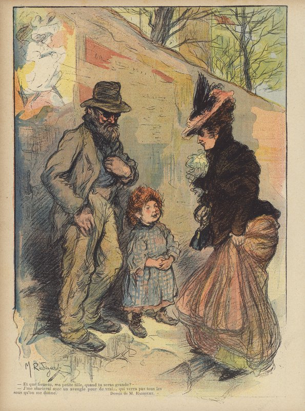 Illustrasjon for Le Rire av Maurice Radiguet