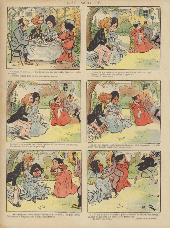 Illustrasjon for Le Rire av Maurice Radiguet