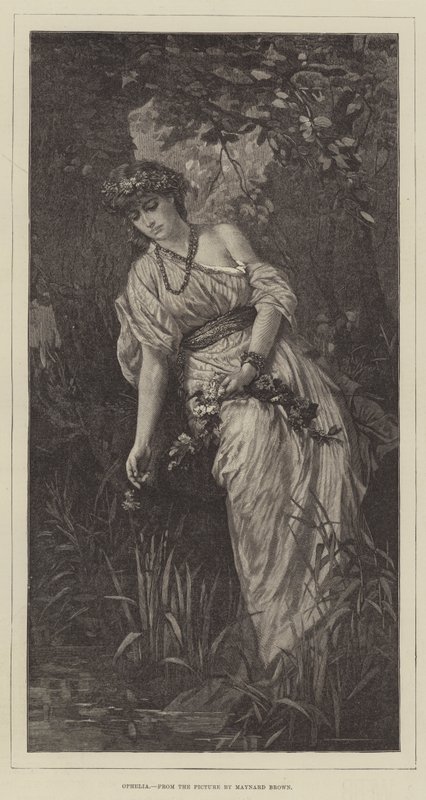 Ophelia av Maynard Brown