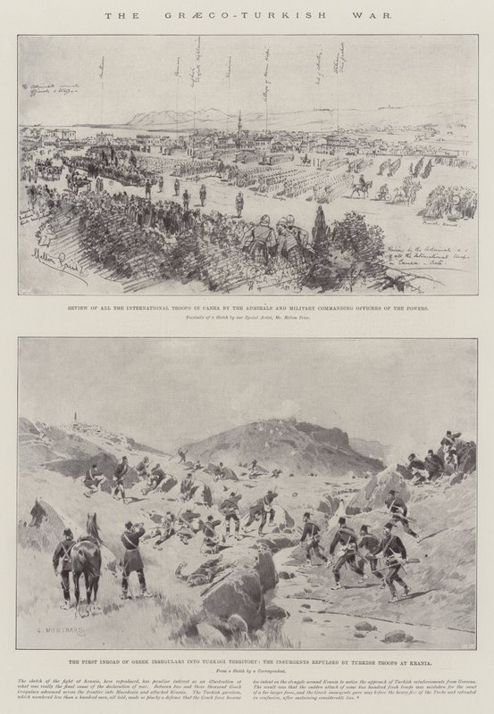 Den gresk-tyrkiske krigen av Melton Prior