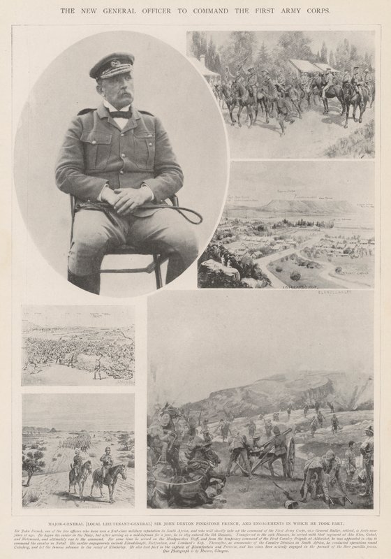 Den nye generaloffiseren til å kommandere First Army Corps av Melton Prior