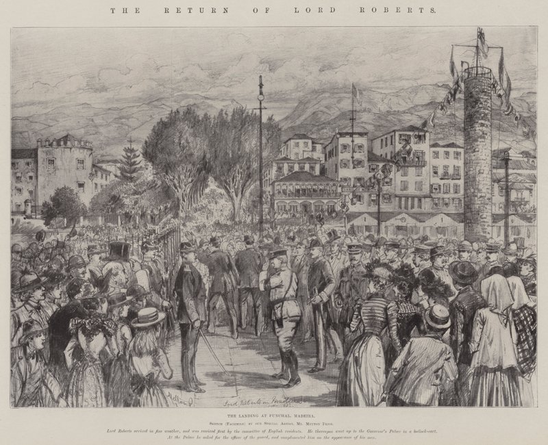 The Return of Lord Roberts av Melton Prior