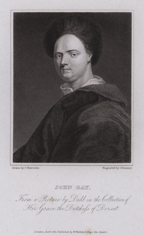 John Gay , engelsk poet og dramatiker av Michael Dahl
