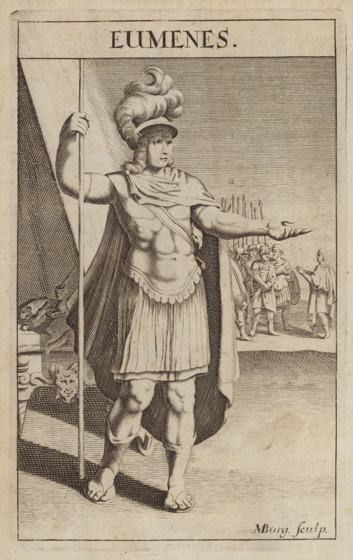 Eumenes, gresk general og lærd av Michael Burghers