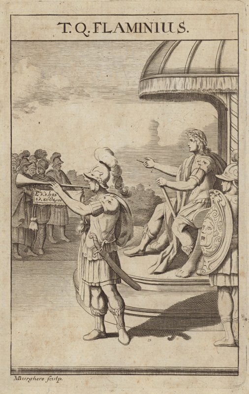 Titus Quinctius Flaminimus, romersk general av Michael Burghers