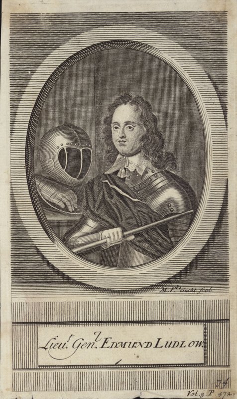 Edmund Ludlow av Michael van der Gucht
