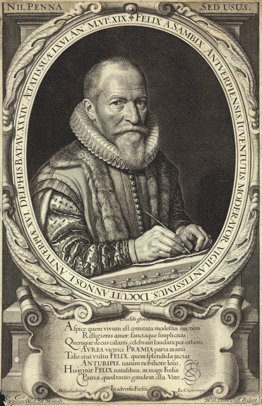 Portrett av Felix van Sambix av Michiel Jansz van Mierevelt