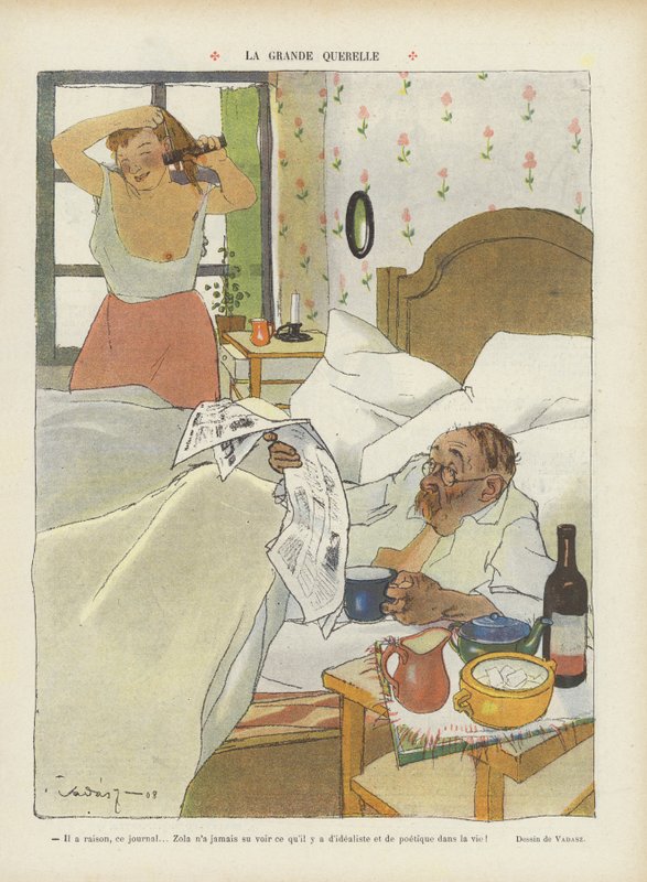 Illustrasjon for Le Rire av Miklós Vadász
