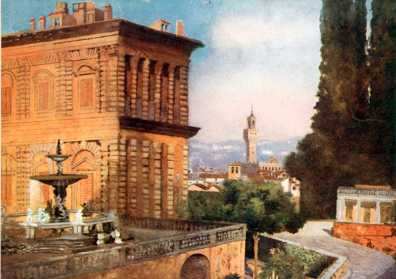 Boboli Gardens, Firenze av Mima Nixon