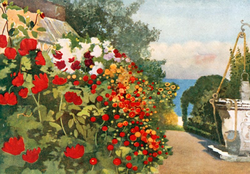 Dahliagrensen, Villa Hvidore av Mima Nixon