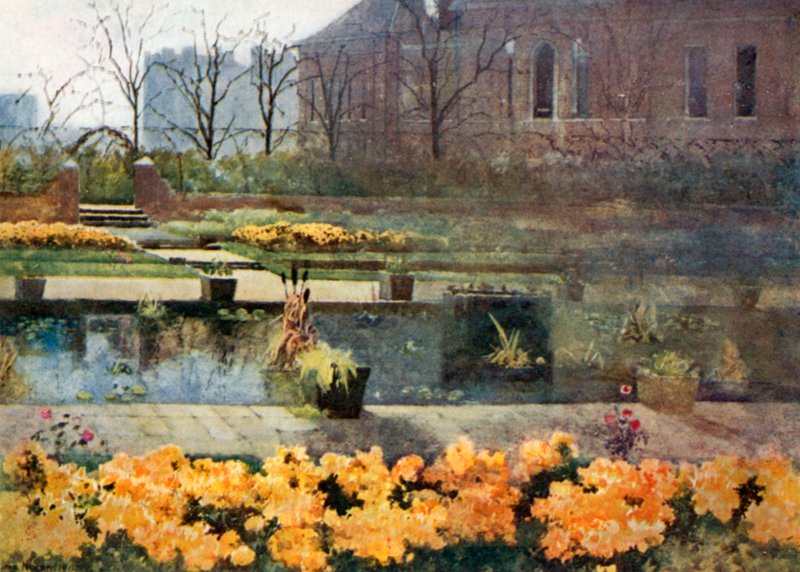 Den nederlandske hagen, Kensington Palace av Mima Nixon