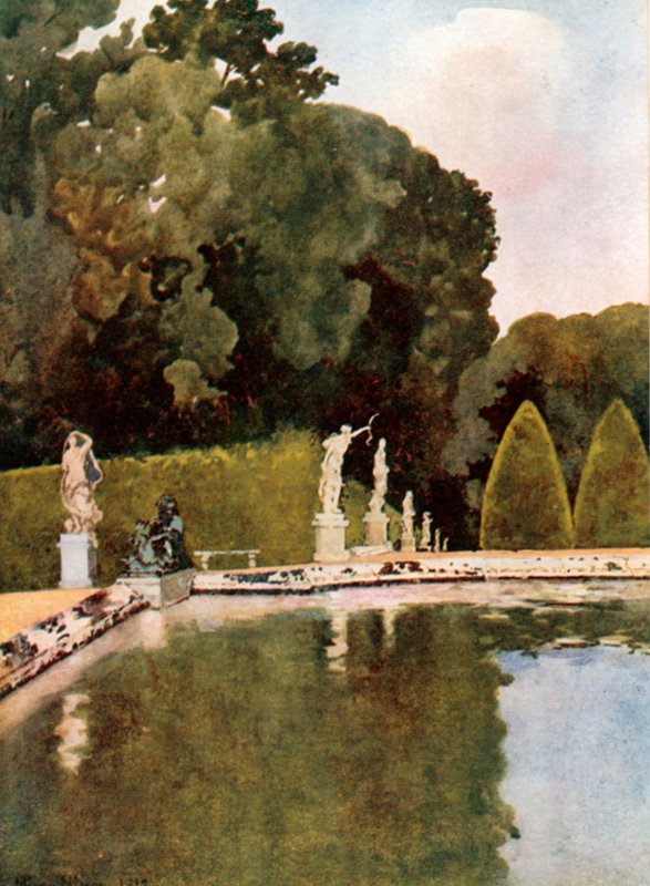 Dianafontenen, Versailles av Mima Nixon