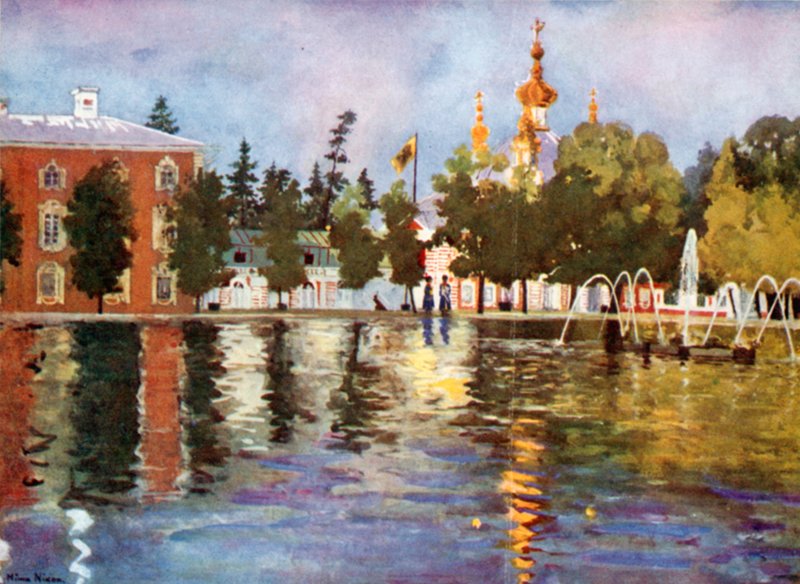 Tsarkirken, Peterhof av Mima Nixon