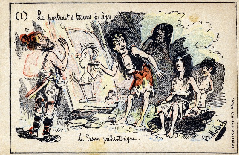 Forhistorisk kunst av Moloch