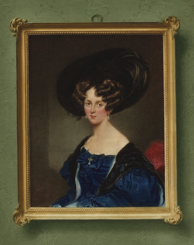 Portrett av Johanna Georgine von Arthaber av Moritz Michael Daffinger