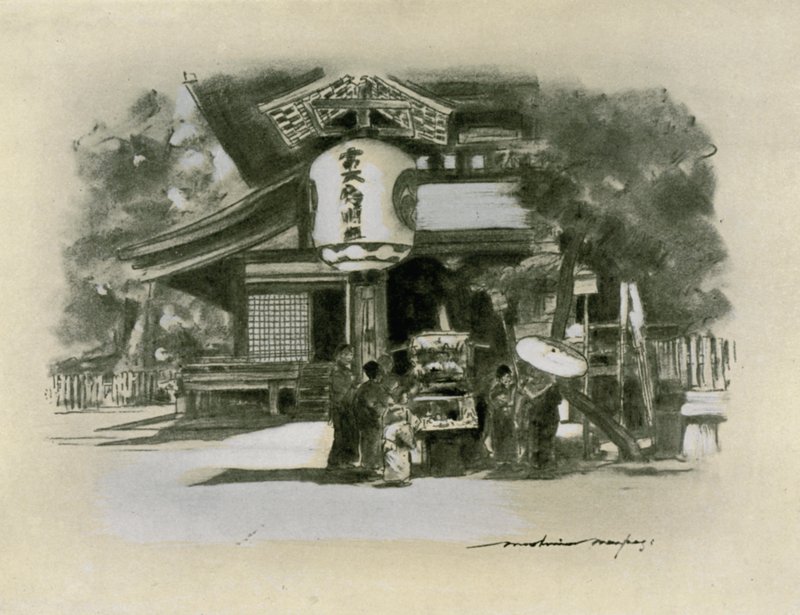 Et Kyoto av Mortimer Ludington Menpes