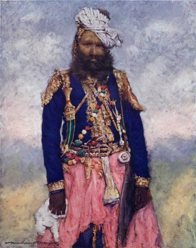 En holder fra Rajgarh av Mortimer Ludington Menpes