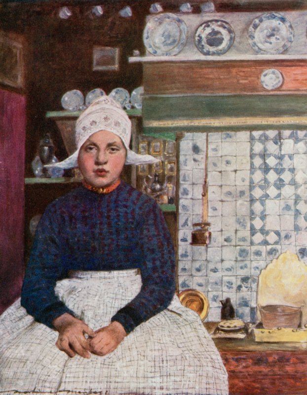 På Volendam av Mortimer Ludington Menpes