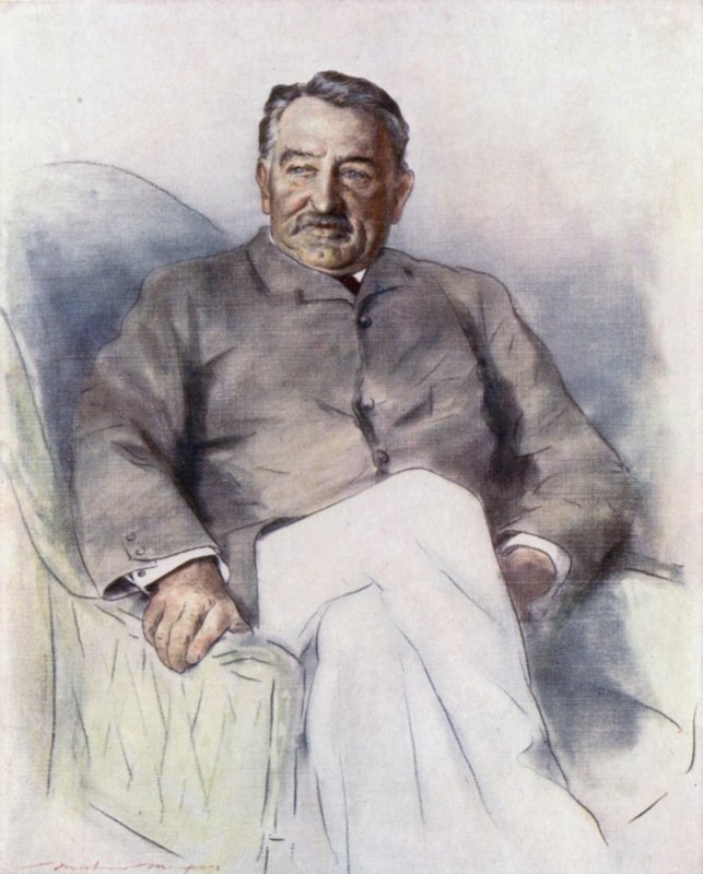 Cecil J Rhodes av Mortimer Ludington Menpes