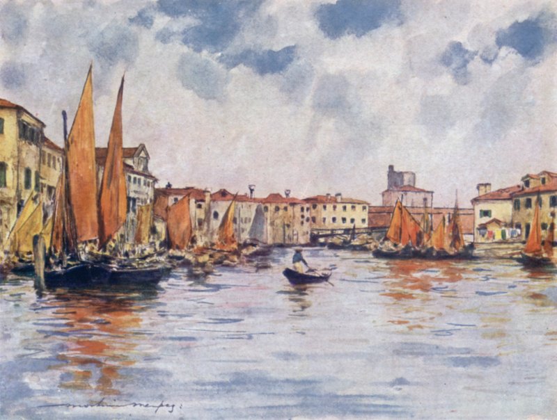 Chioggia av Mortimer Ludington Menpes