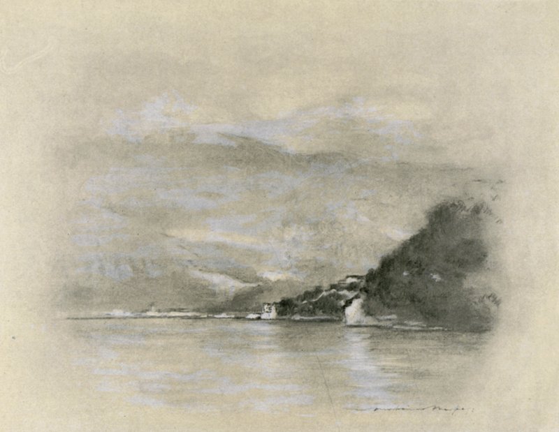 Luzernsjøen av Mortimer Ludington Menpes