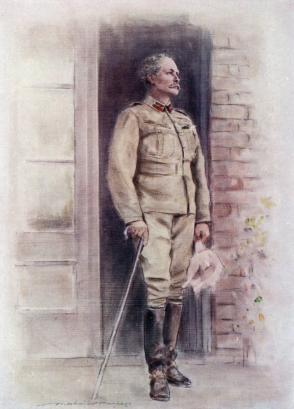 Generalløytnant Pole-Carew av Mortimer Ludington Menpes