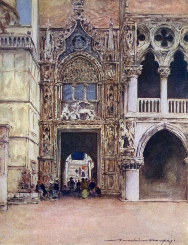 Porta della Carta, Dogepalasset av Mortimer Ludington Menpes