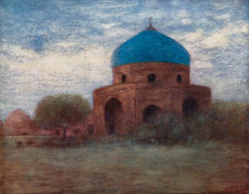 Porselenskuppelen, Amritsar av Mortimer Ludington Menpes