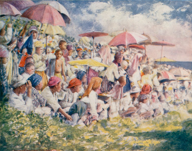 Ser på et båtkappløp av Mortimer Ludington Menpes