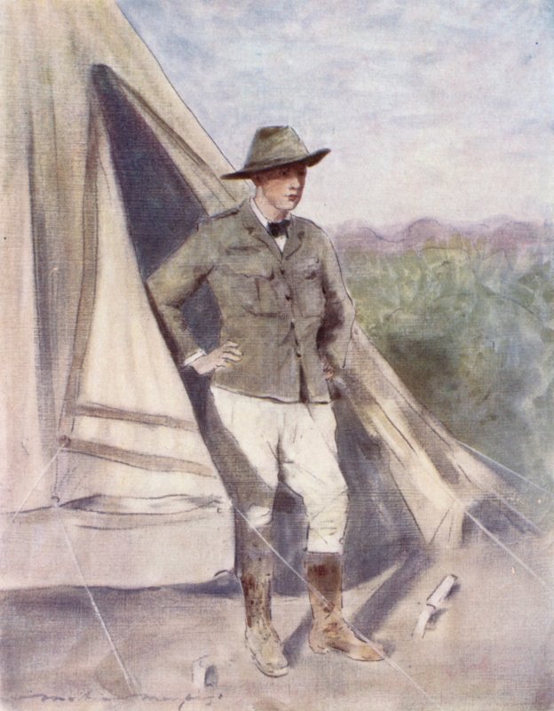 Winston Churchill som krigskorrespondent av Mortimer Ludington Menpes