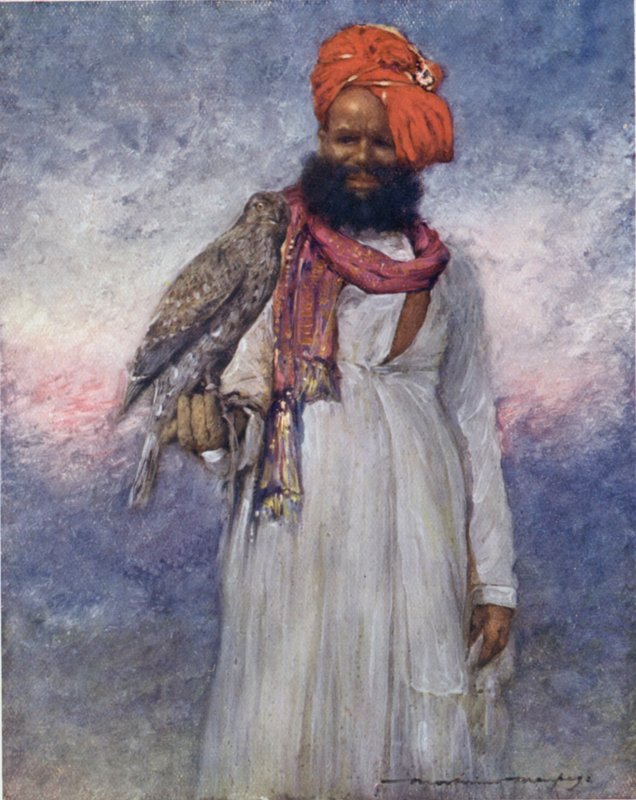 A Hawksmen of Rajgarh (Color Litho) av Mortimer Ludington Menpes