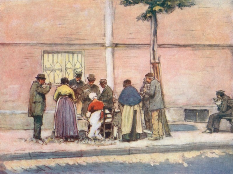 Dejeuner al Fresco av Mortimer Ludington Menpes
