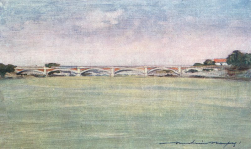 Tidlig morgen på Seinen av Mortimer Ludington Menpes