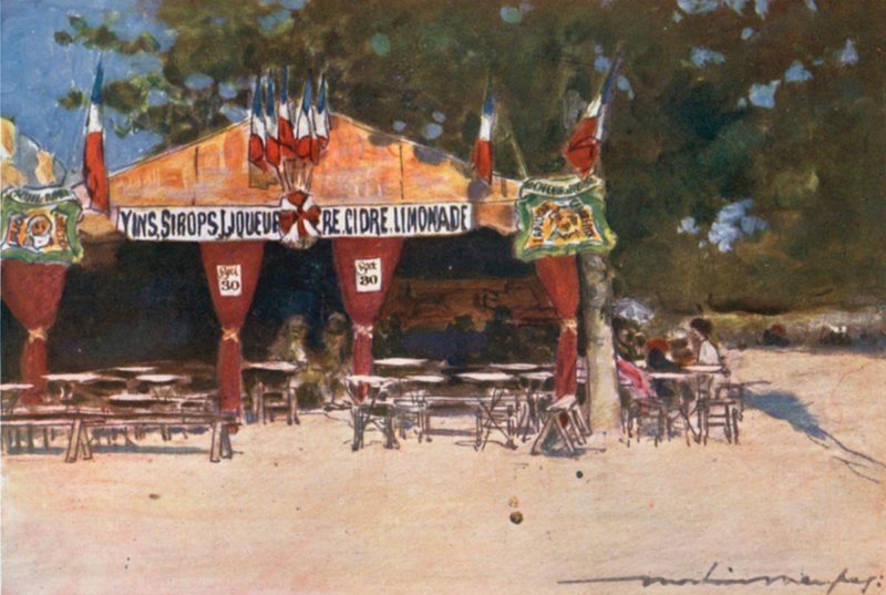 Fest - Hotel Des Invalides av Mortimer Ludington Menpes