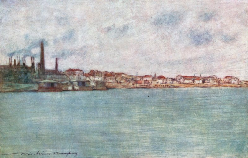 På vei til Charenton av Mortimer Ludington Menpes