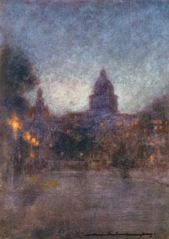 Paris om natten av Mortimer Ludington Menpes