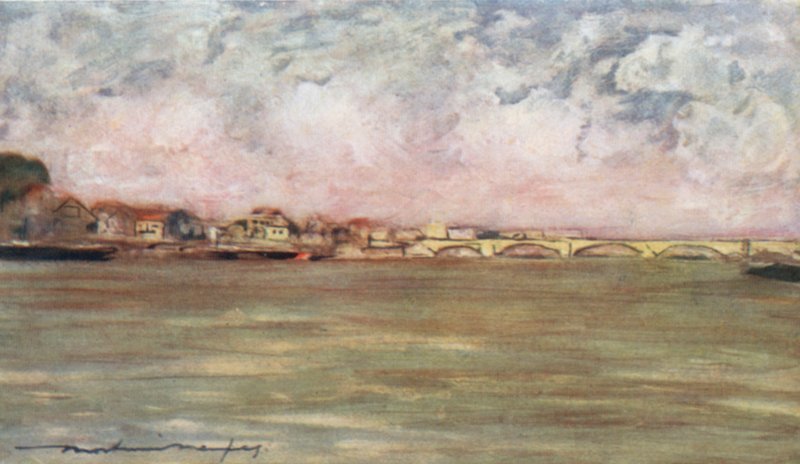 Tolbiac-broen av Mortimer Ludington Menpes