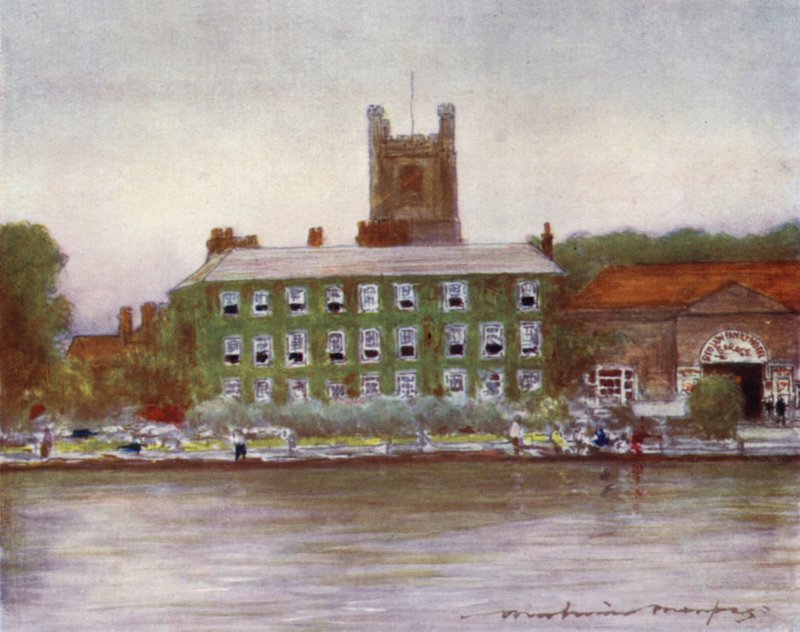 Red Lion Hotel, Henley av Mortimer Ludington Menpes