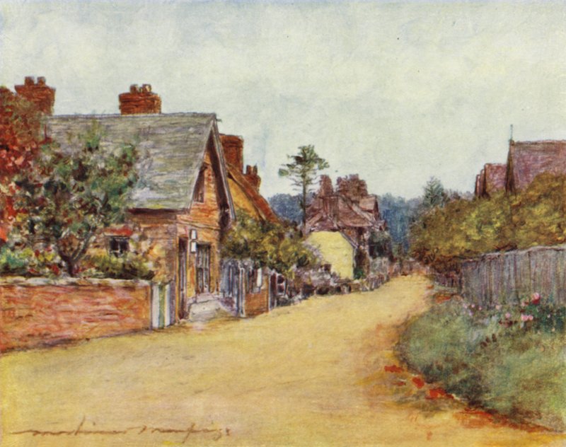 Sonning av Mortimer Ludington Menpes