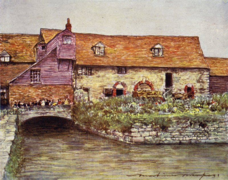 The Mill i Abingdon av Mortimer Ludington Menpes