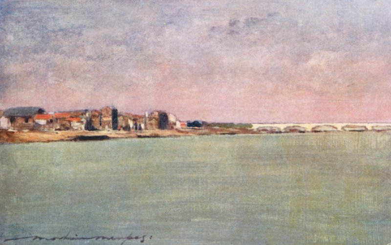 Seinen ved solnedgang av Mortimer Ludington Menpes