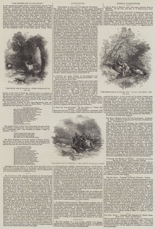 Den hvite Doe av Rylstone av Myles Birket Foster