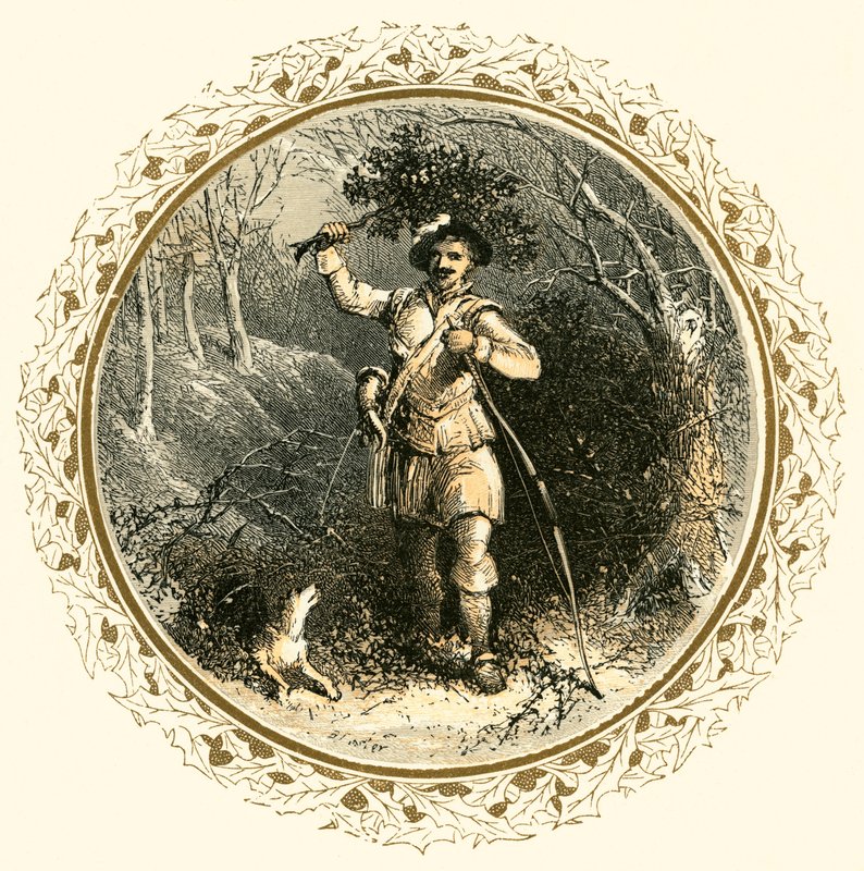 Bueskytter av Myles Birket Foster