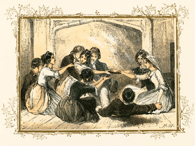 Julesport av Myles Birket Foster