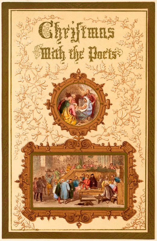 Tittelside til Jul med poetene av Myles Birket Foster