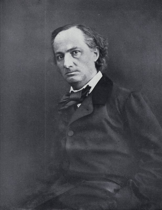 Poeten Charles Baudelaire av Nadar