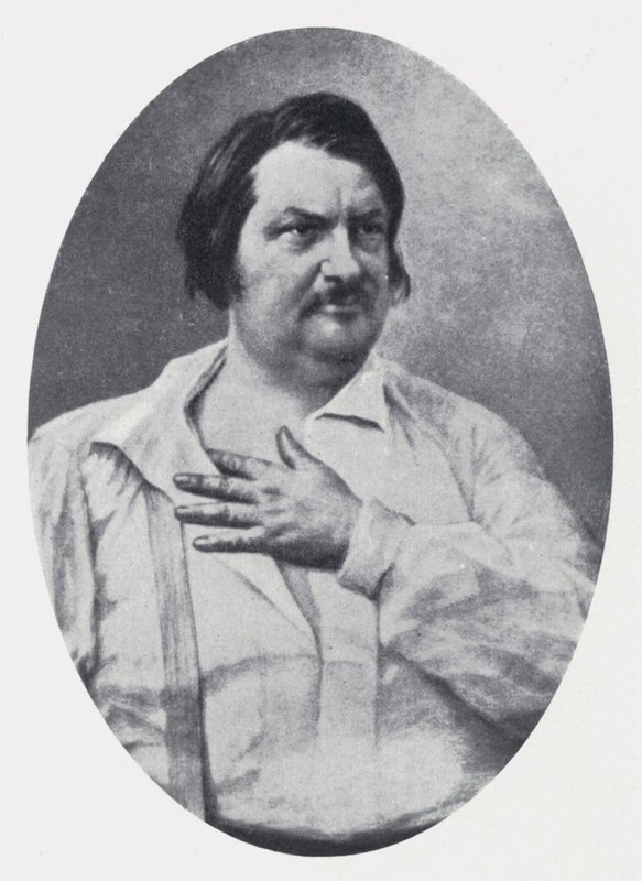 Poeten Honore de Balzac av Nadar