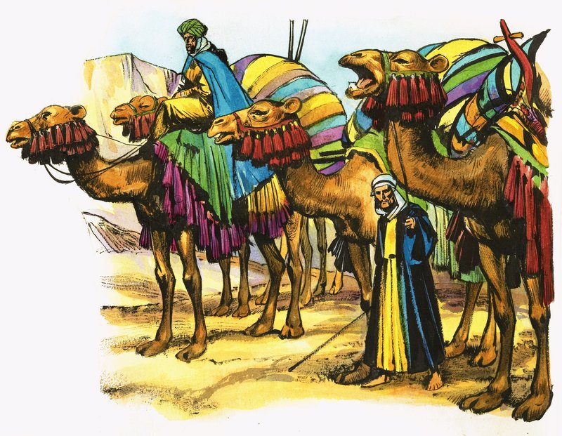 Kameltoget i Nord-Afrika av Nadir Quinto